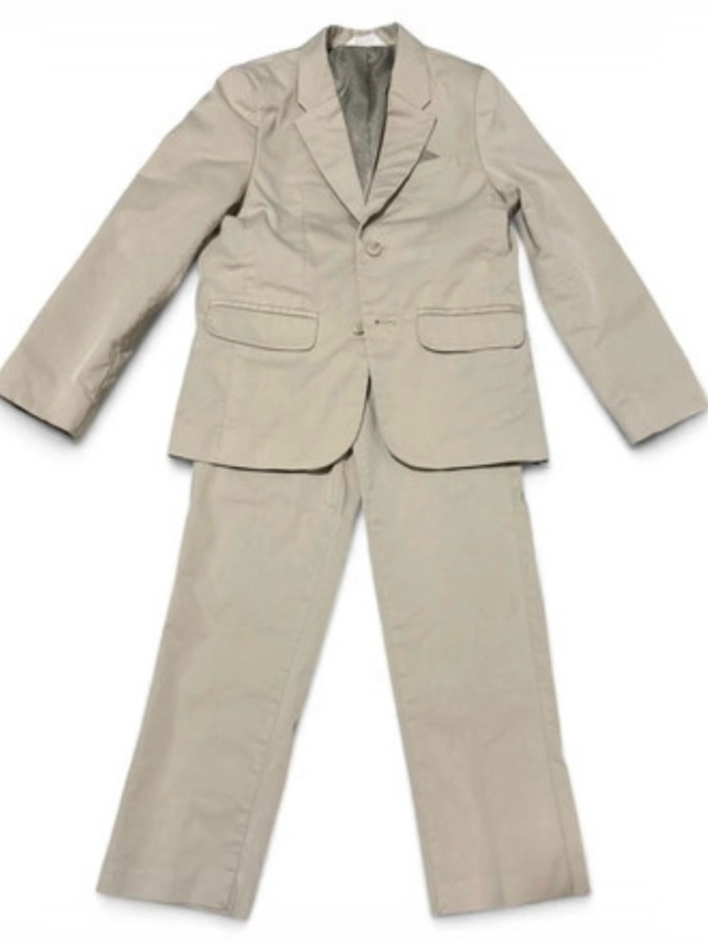 Cat & Jack Boys' Tan Dress Blazer and Pants Set